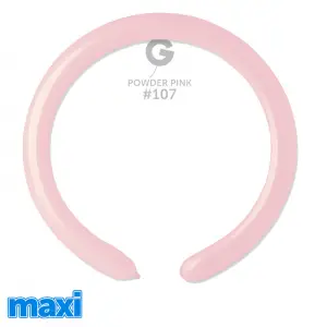 SET 500 Baloane Latex Modelaj 5/152cm Standard Powder Pink MAXI D4.Q260.107